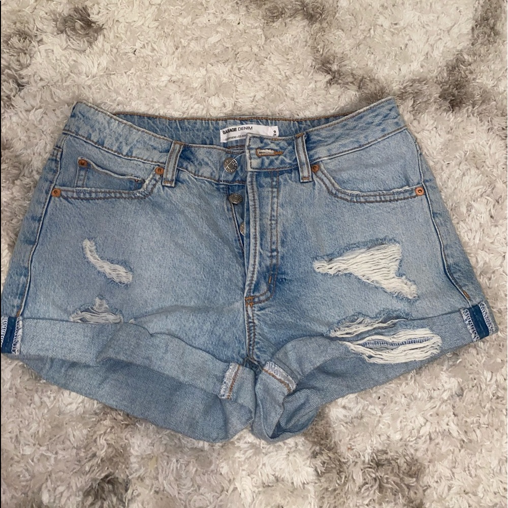 Garage denim "ex boyfriend" Jean shorts